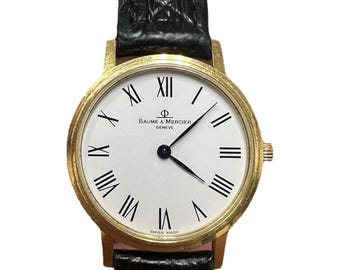 Baume Mercier Classima Ladies 18K Yellow Gold Quartz Watch MV045089