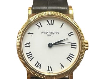 Patek Philippe Calatrava da donna in oro giallo 18 carati - Referenza 4809, cassa da 25 mm