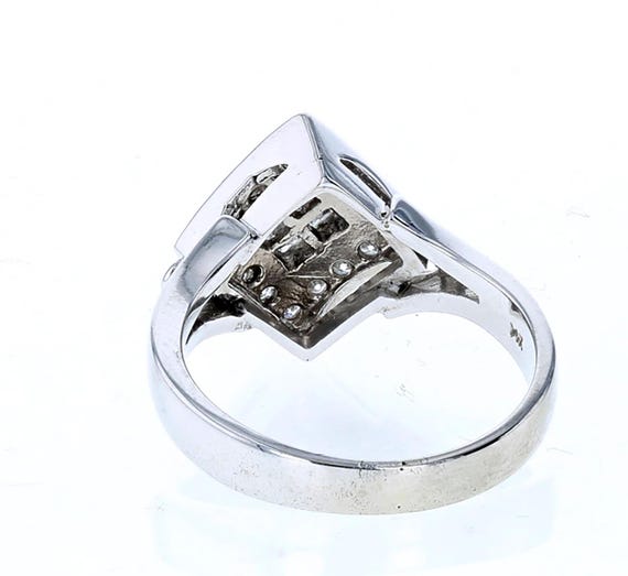 14kt White Gold 0.30ctw Diamond Ring View 3