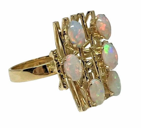 14kt Yellow Gold 1.50ctw Opal Ring WLG140 - image 3