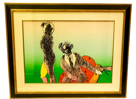 Peter Max Across the Room Lithograph 1982 A/P