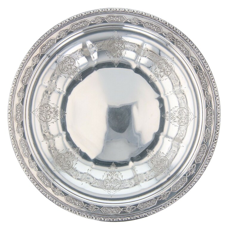 Towle Large Sterling Bon Bon Bowl Louis XIV Pattern 7-12