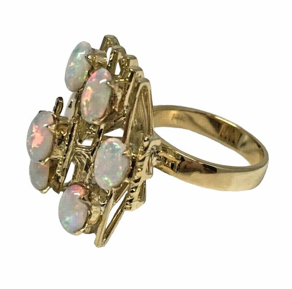 14kt Yellow Gold 1.50ctw Opal Ring WLG140 - image 6