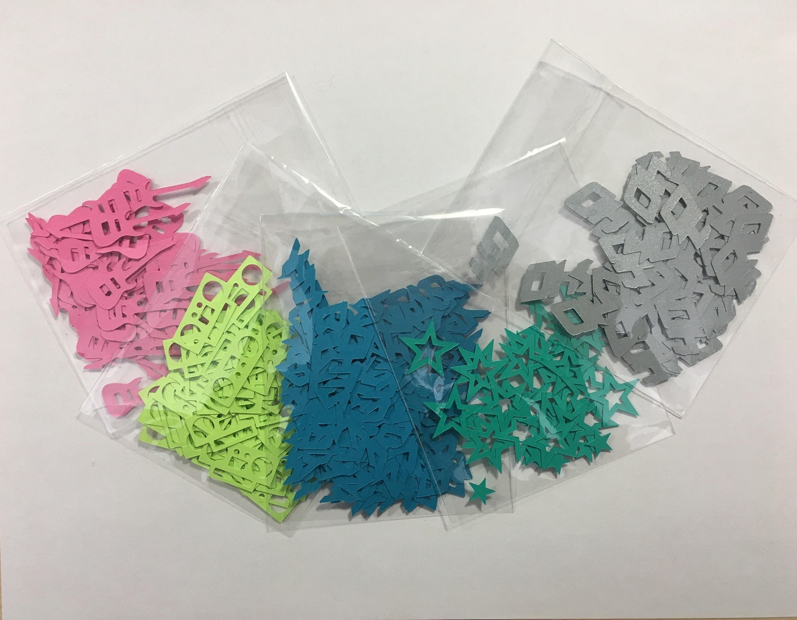 Boombox Confetti Hip Hop Confetti 80s Confetti 90s Etsy