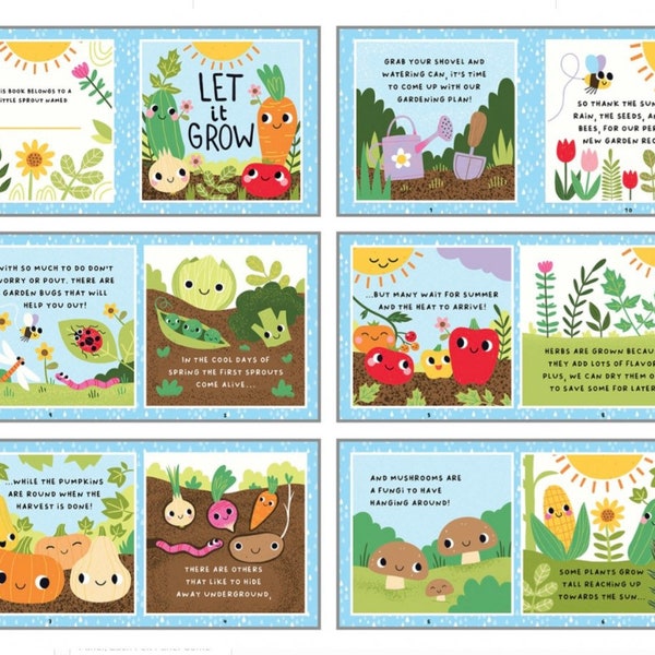 Let It Grow Book Panel