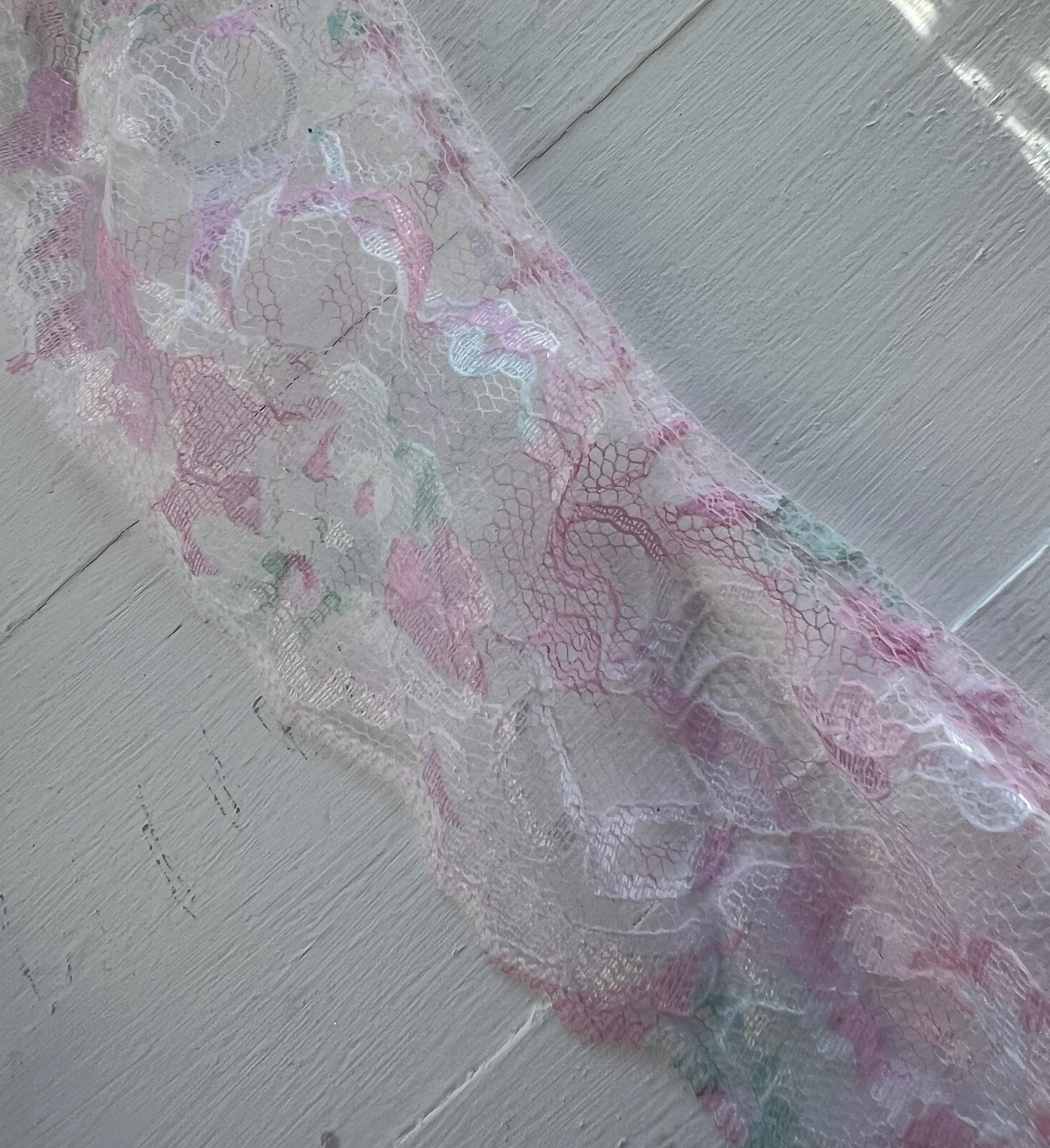 Lace Balloo Color Multi Colored Lace Your Choice of Color Either Blue or Pink #1 - Etsy