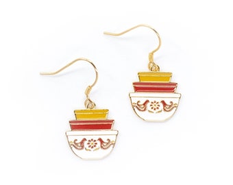 Pyrex Friendship 18k Gold-Plated Sterling Silver Earrings