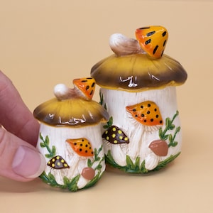 シアーズマッシュルームキャニスターセット Sears Mushroom Set - Etsy