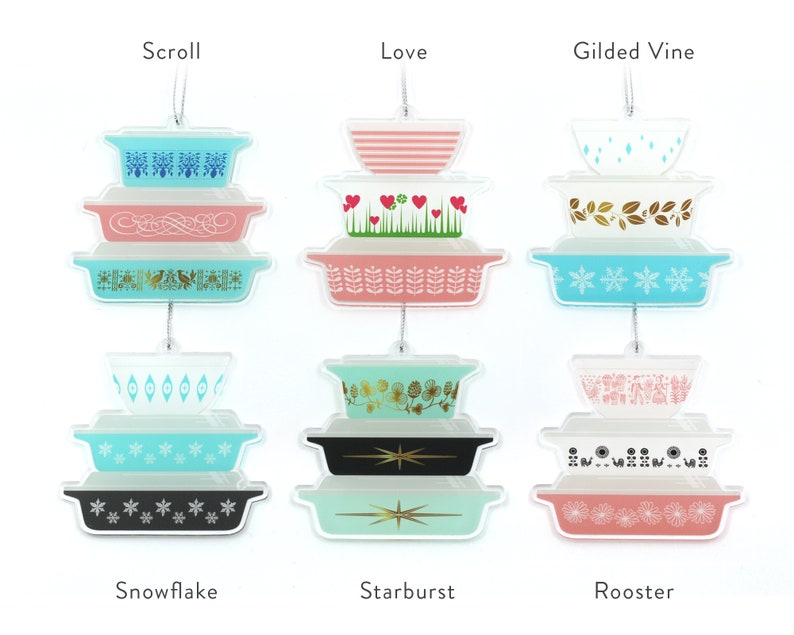 Rare Pyrex Ornaments image 2