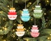 Pyrex Christmas Ornaments 