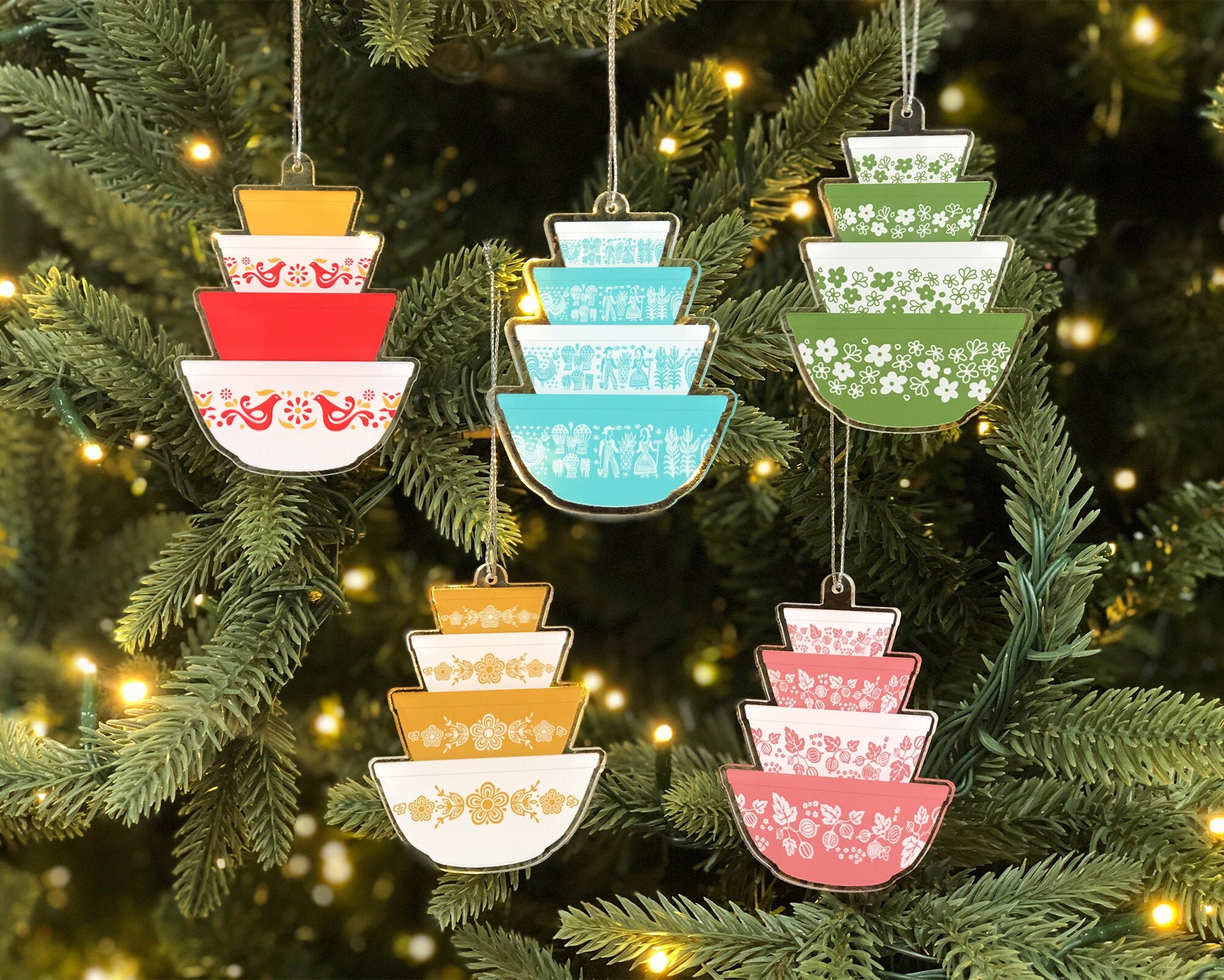 Christmas Pyrex Etsy
