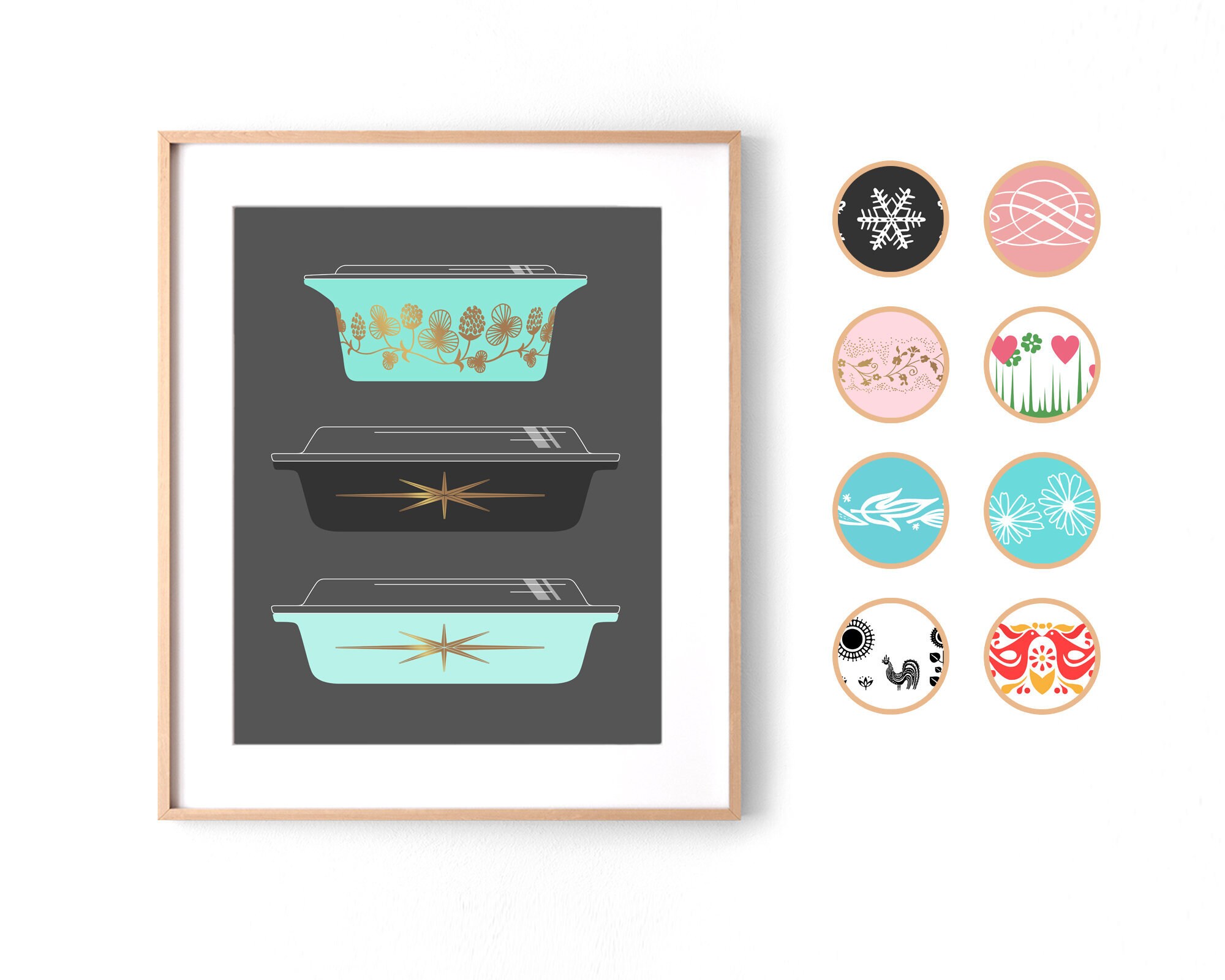 Pyrex Starburst for sale | Only 4 left at -65%