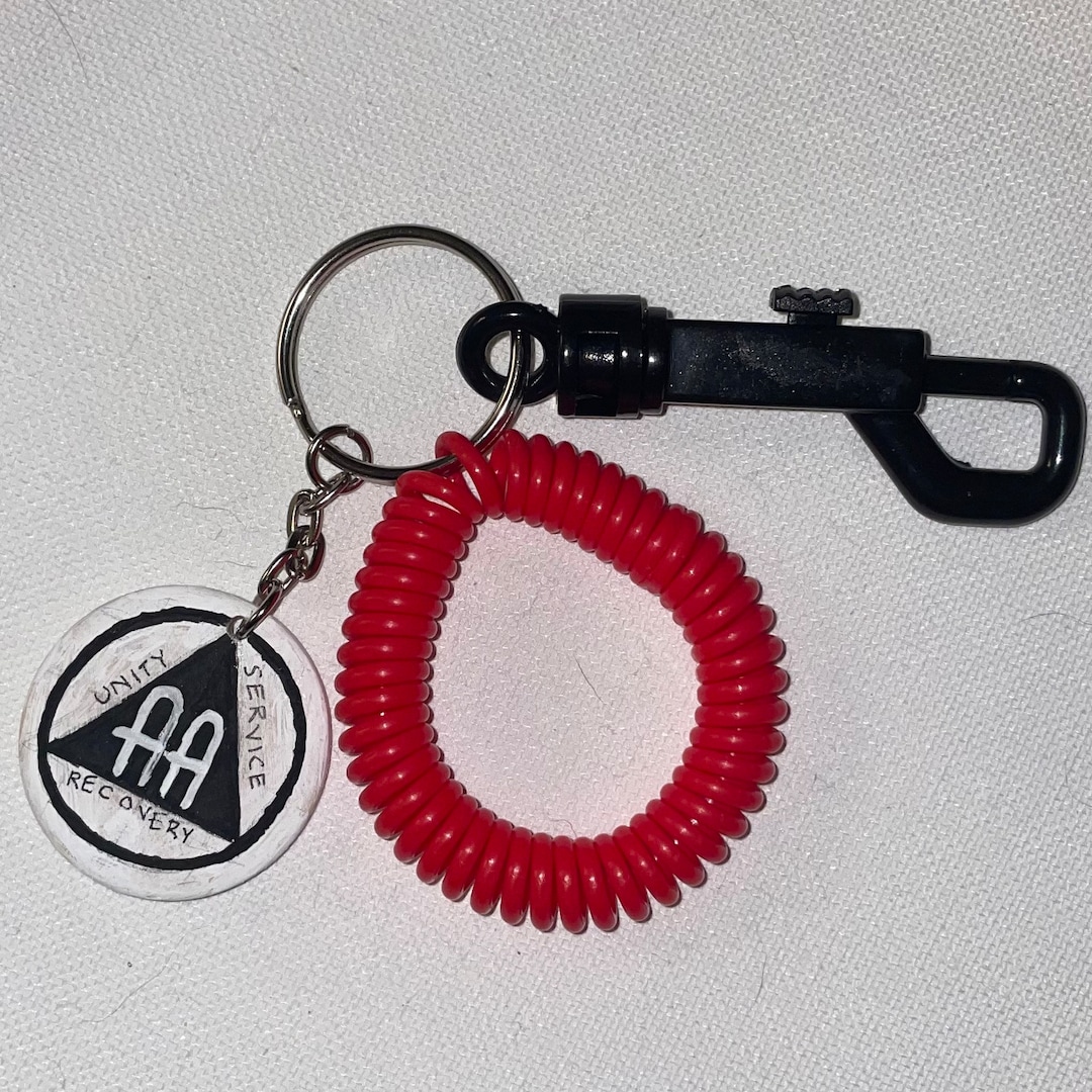 Custom AA Keychain - Etsy