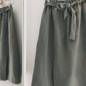 Linen love skirt | Midi reversible skirt |  Linen basics | Capsule wardrobe