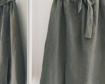 Linen love skirt | Midi reversible skirt |  Linen basics | Capsule wardrobe