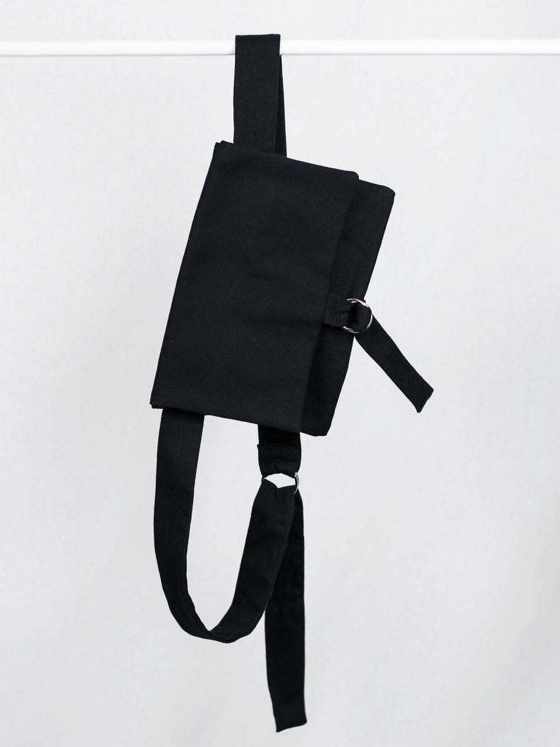 Minimal Belt Bag Organic Cotton Belt Bag Fanny Pack Etsy