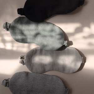 Linen eye mask | Linen sleep mask