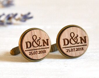 Wedding Cufflinks Etsy