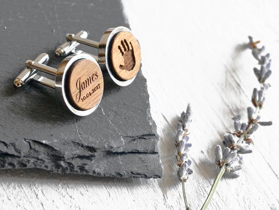 Handprint cufflinks sale