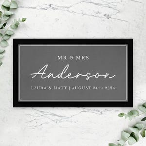 Camino de mesa personalizado para bodas, manteles individuales para bodas, artículos de bar para fiestas de cumpleaños y bodas, regalo de aniversario para el hogar.