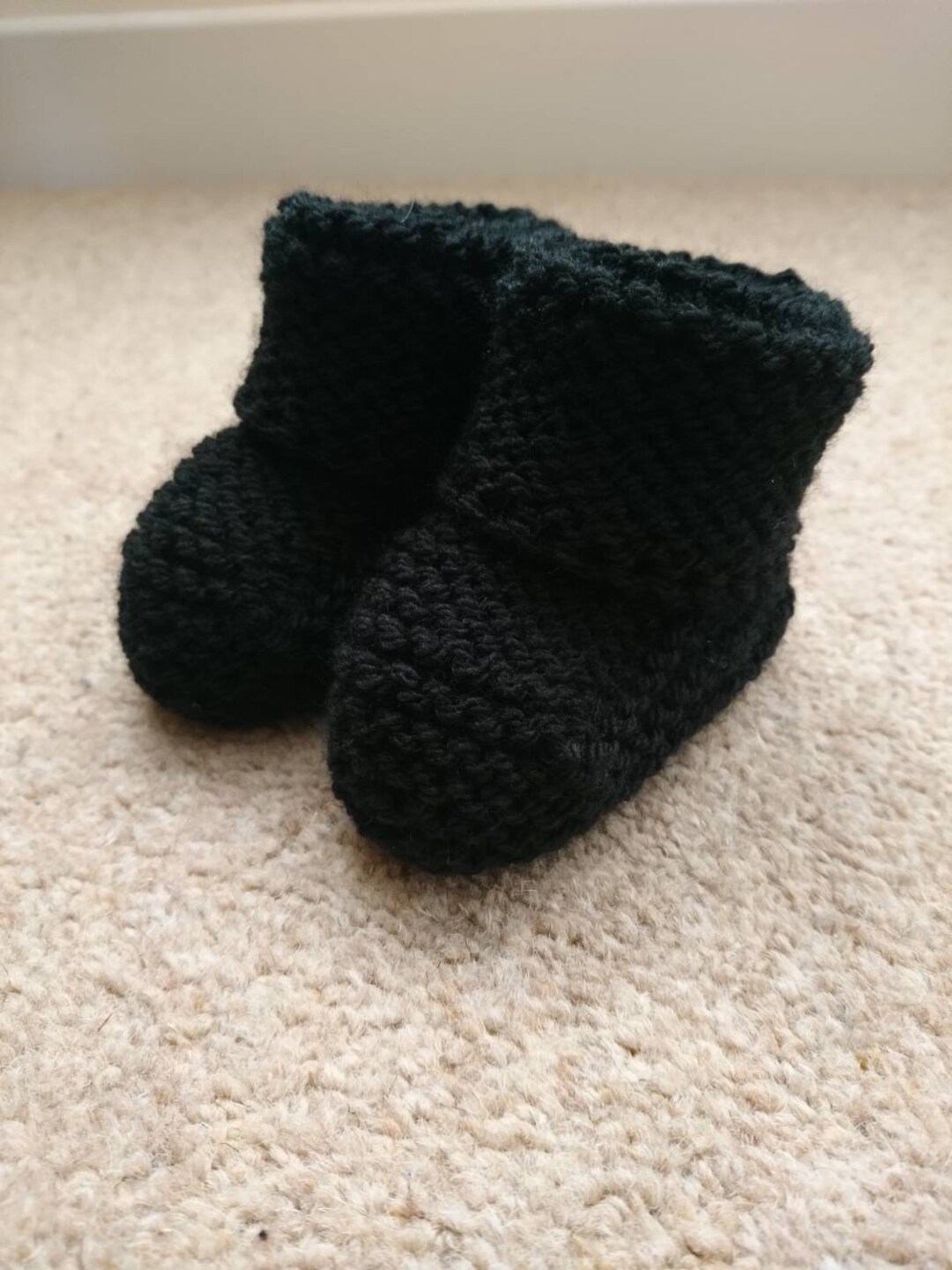 knitted baby booties uk