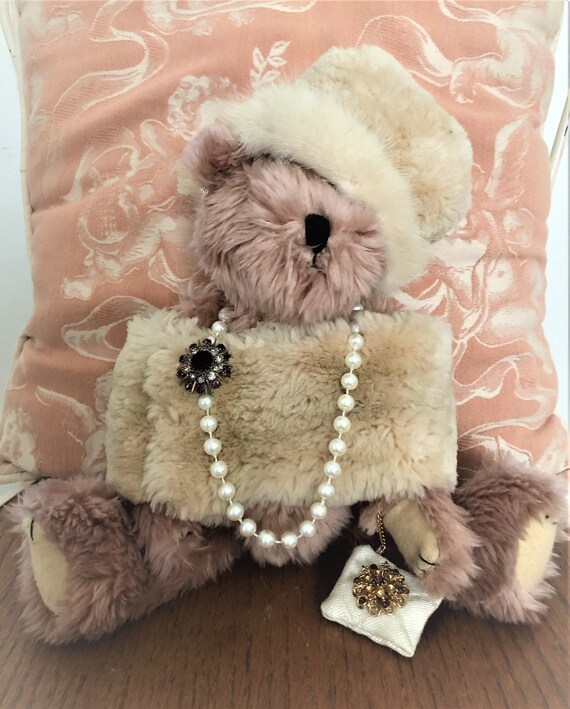 fancy teddy bear