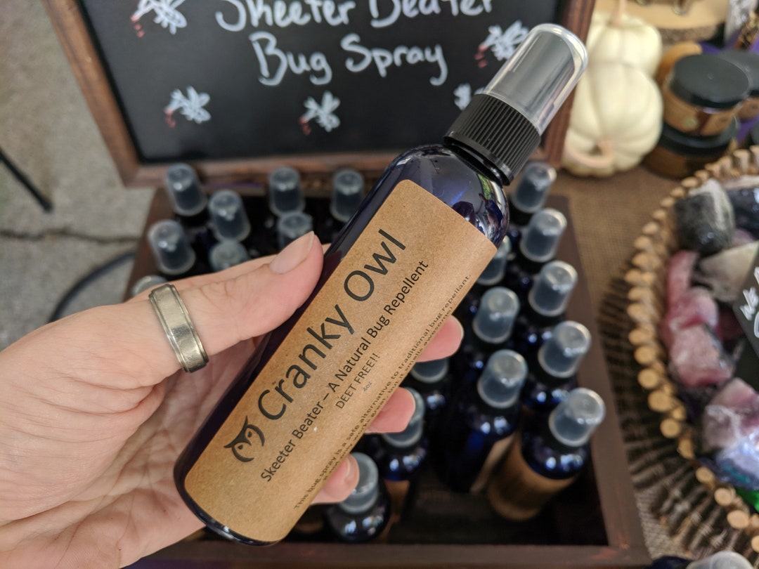 Skeeter Beater A Natural Bug Repellent Spray DEET FREE Strong Essential