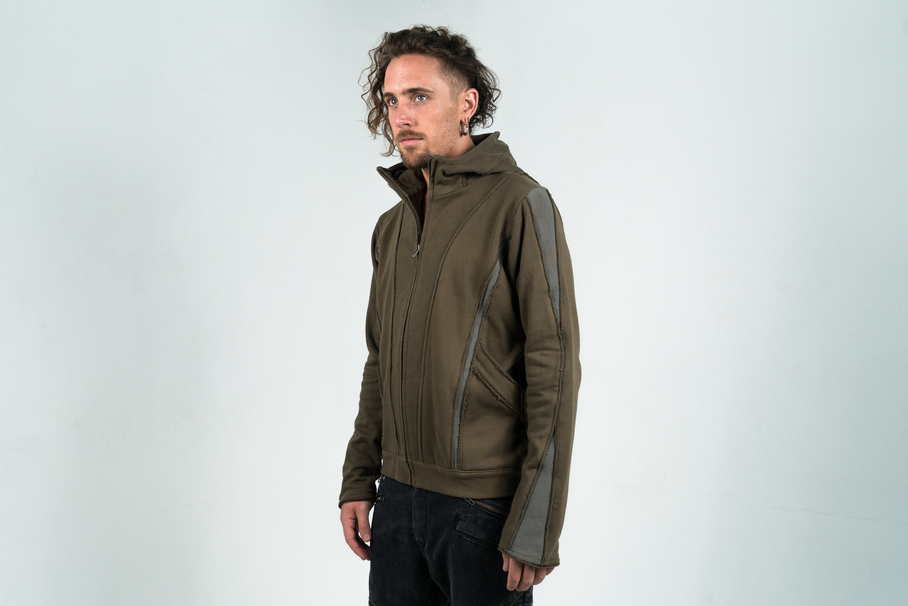 hoodie jacket combo mens