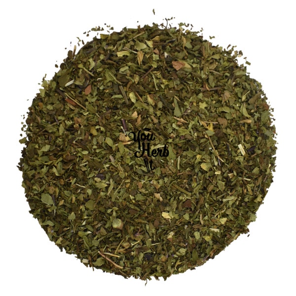 Spearmint Fine Cut Loose Leaf Herbal Tea -Mentha Spicata