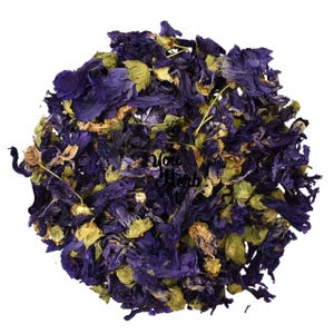 Blue Mallow Dried Whole Flowers - Malva Sylvestris L.