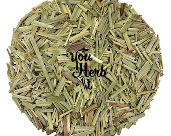 Lemongrass Lemon Grass Dried Loose Leaves - Cymbopogon Citratus