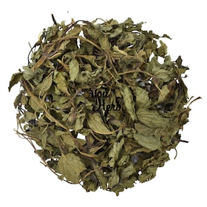Peppermint Whole Dried Leaves Leaf Loose Herbal Tea - Mentha Pipperita