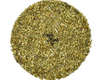 Yarrow Dried Flowers  Loose Herbal Tea - Achillea Millefolium