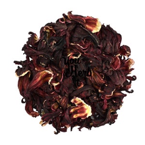 Hibiscus Dried Flowers Loose Herbal Tea -  Hibiscus Sabdariffa