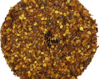Red Hot Chili Pepper Whole Flakes - Capsicum Annuum L.