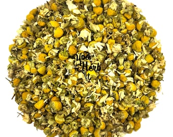 Chamomile Camomile Loose Dried Flowers Herbal Tea - Matricaria Recutita