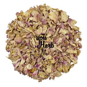 Dried Pink Rose Petals Loose Herbal Tea - Rosa Damascena