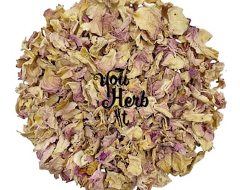 Dried Pink Rose Petals Loose Herbal Tea - Rosa Damascena