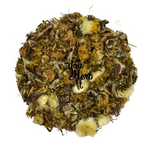 Coltsfoot Dried Cut Flowers Loose Herbal Tea - Tussilago Farfara