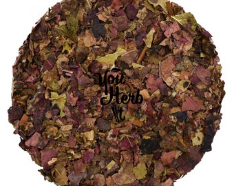 Thé en feuilles de vigne rouge coupée en feuilles - Vitis Vinifera