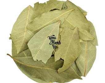 Greek Cut Loose Dried Bay Leaves Laurel -  Laurus Nobilis