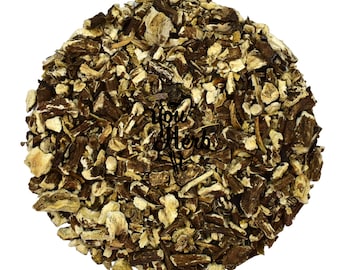 Organic Dandelion Dried Root Loose Herbal Tea - Taraxacum Officinale