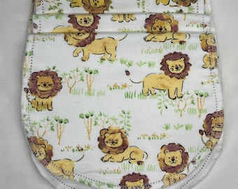 4 Burp Clothes sweet girl, white, orange, flowers, polka dot, hemstitch flannel burp cloth, double sided.