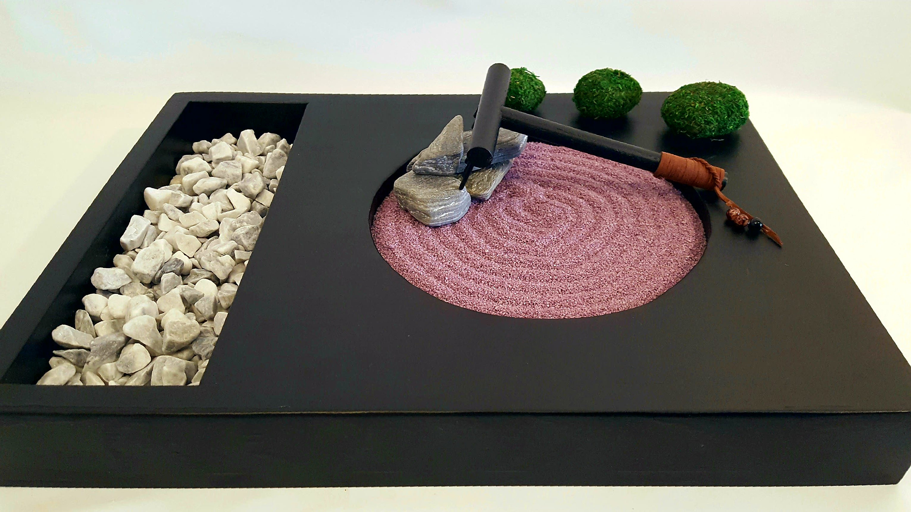 Large Zen Garden Kit Tabletop Zen Garden Kit Tranquility Etsy