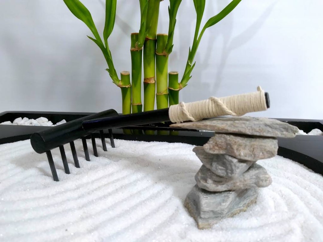 Large Zen Garden Kit, Tabletop Zen Garden, Desktop Zen Garden, Zen