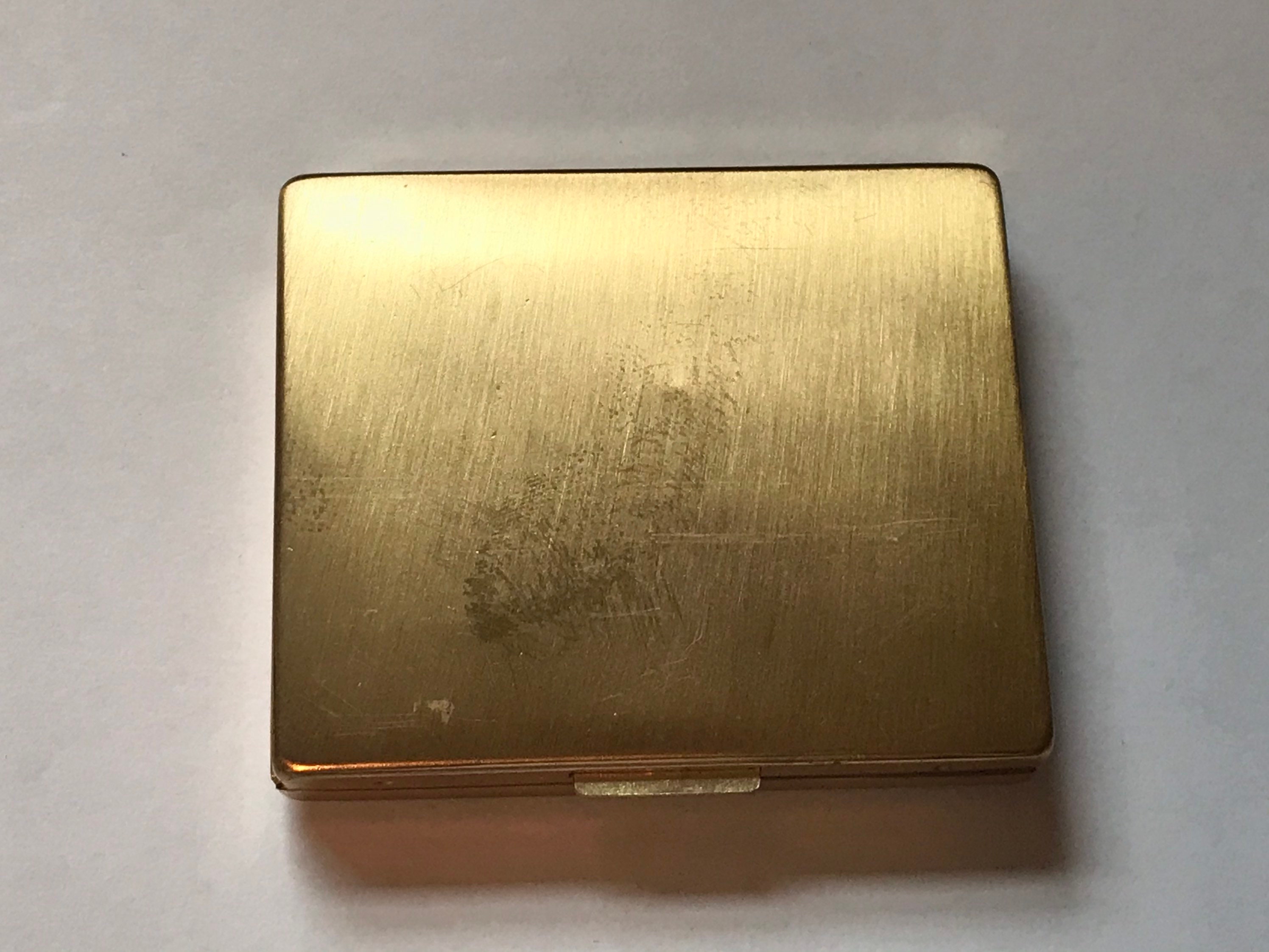Vintage Paul Flato Gold Tone Compact Jeweler to the Stars Etsy
