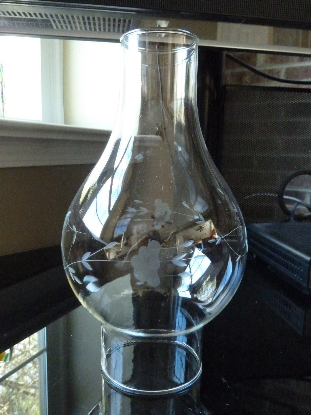 Princess House Hurricane Chimney Oil Lamp Shade 9 Hurricane Etsy