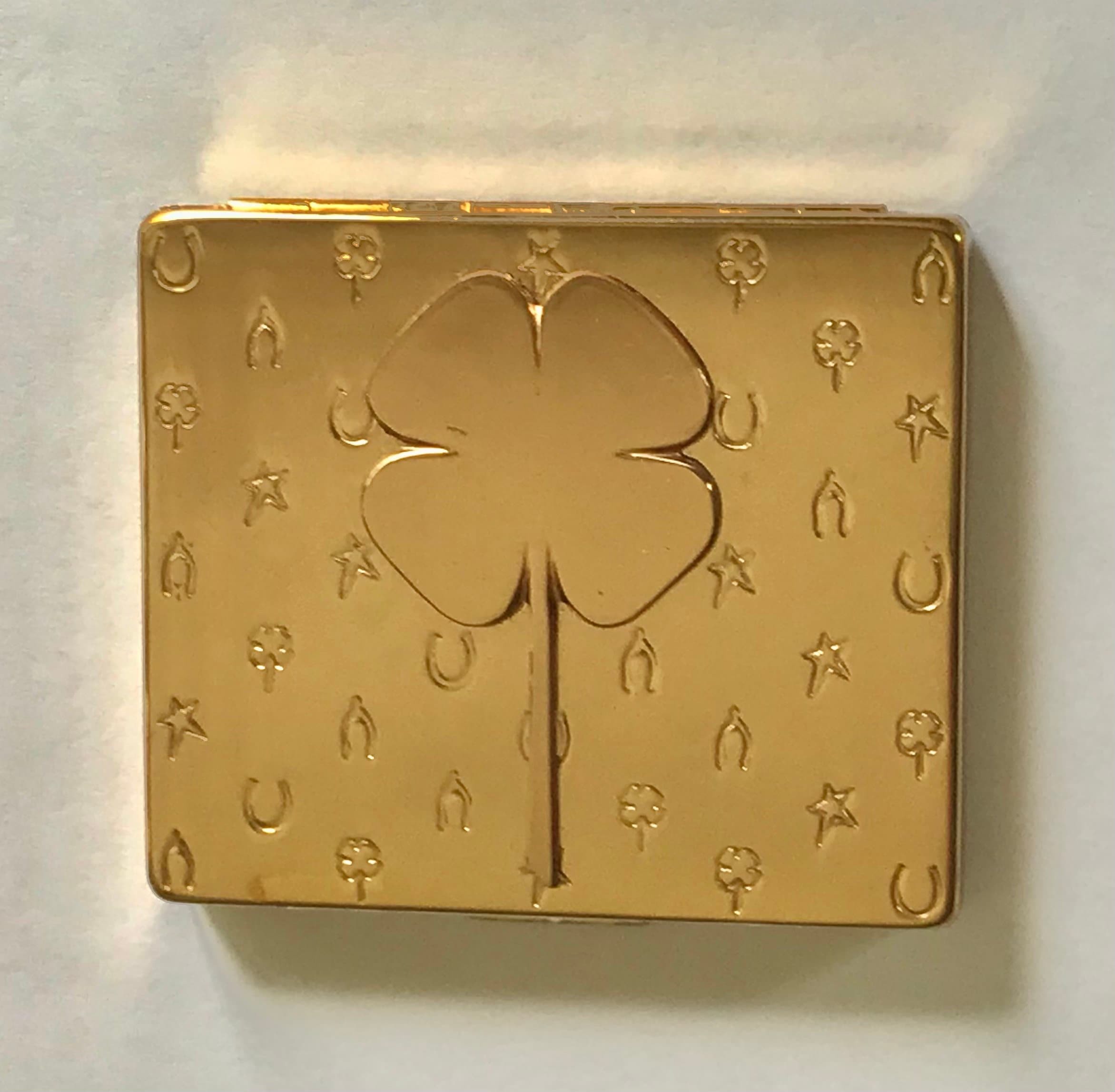 Vintage Paul Flato Gold Tone Compact Jeweler to the Stars Etsy