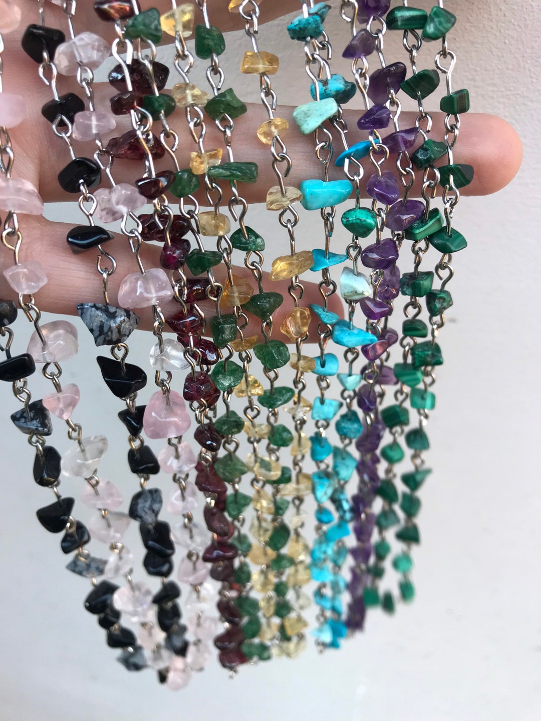 UND DEFORMED STONE NECKLACE