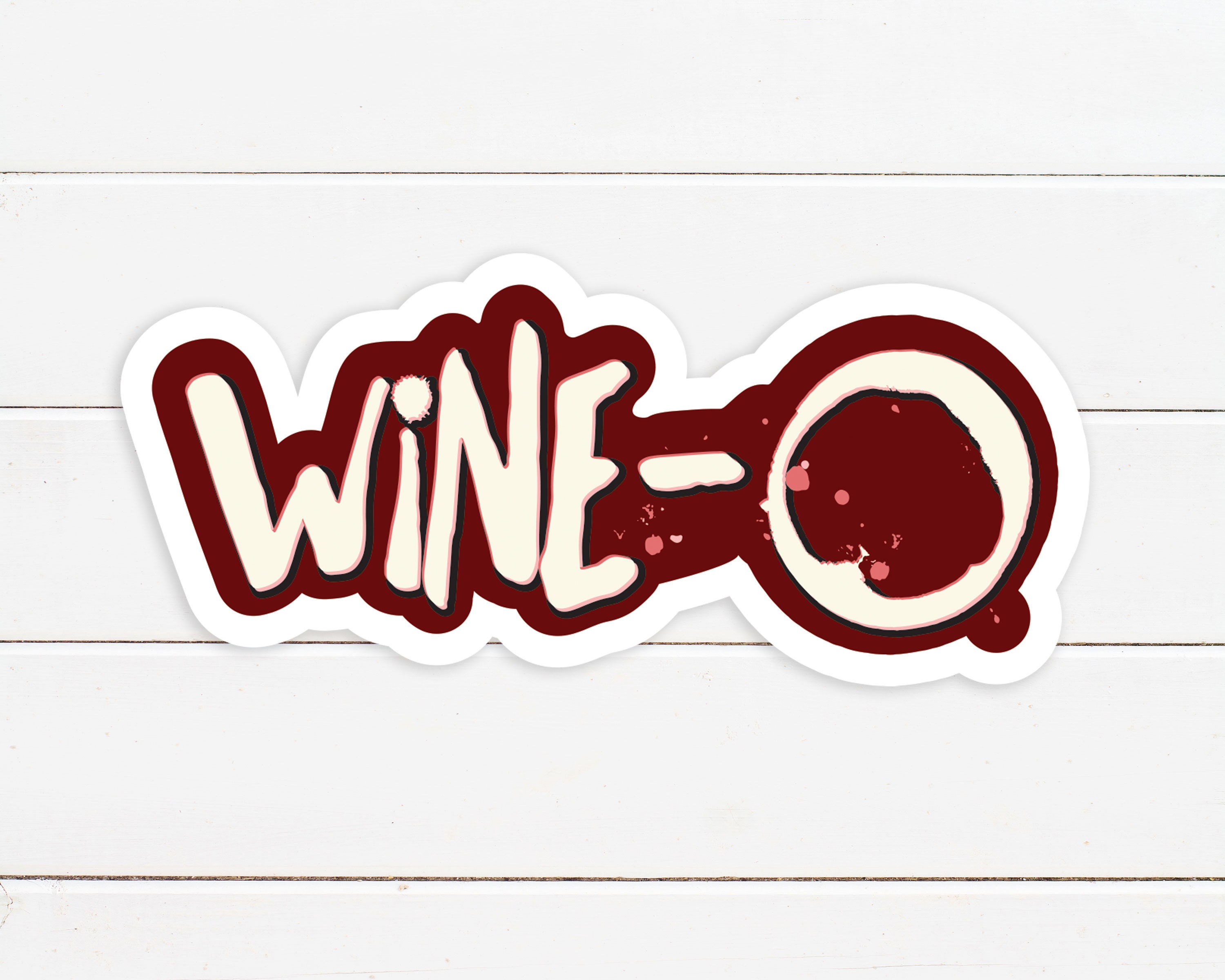 Wineo Sticker Wine Lover Sticker Wine Wine Time Etsy